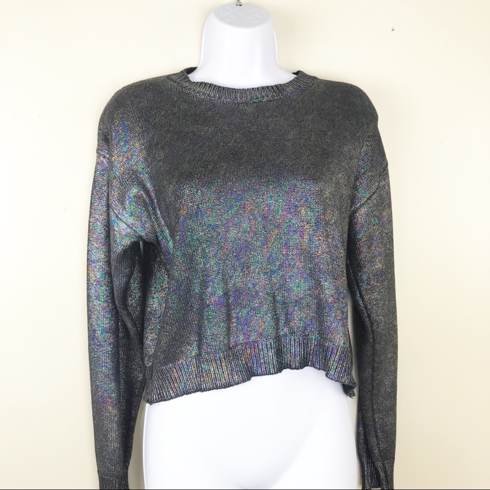 🌼NEW🌼 FOREVER 21 CROPPED CREW NECK SWEATER